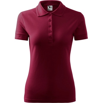 MALFINI Malfini pique polo 210 / Дамска поло тениска - гранат s (2108613)