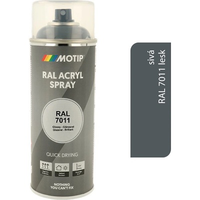 MOTIP RAL Industrial 400ml RAL 7011