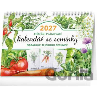 Měsíční plánovací se semínky 2027