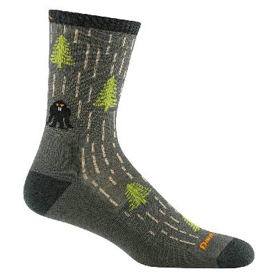 Darn Tough Ponožky DarnTough Yarn Goblin Micro Crew Lightweight With Cushion forest - XL (12-14 UK) 13-15 US