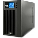 Qoltec UPS | On-line | Pure Sine Wave | 3kVA | 2.4kW | LCD | USB