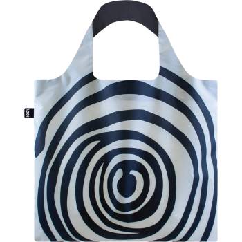 LOQI Чанта тип торба LOQI Museum Louise Bourgeois Spirals от рециклиран материал черна (LB.SB)