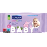 SEPTONA Влажни бебешки кърпи Baby Aloe Vera, 60 бр (10473915)