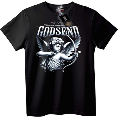NOONEBRAND Тениска GODSEND Купидон - 6XL, White