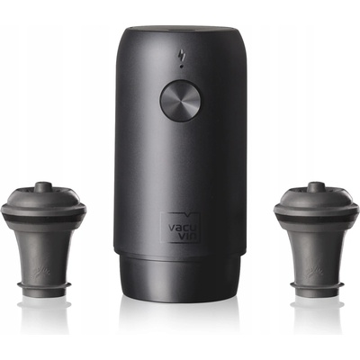 Elektrický otvírák na láhve Vacu Vin Electric Wine Opener - černý
