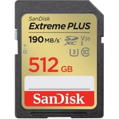Sandisk Extreme PLUS 512 GB SDXC SDSDXWV-512G-GNCIN
