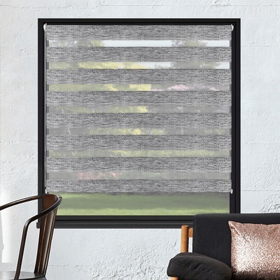 FOA Roleta Deň a noc, PREMIUM, Čierna breza, E 084 , 30 x 160 cm