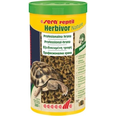 sera Professional Herbivor -Храна за растителноядни влечуги - костенурки, игуани и др. 1000 мл