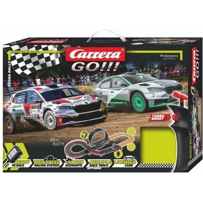 Carrera Autodráha GO 62584 Škoda Rally – Hledejceny.cz