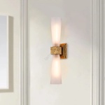 Elstead Lighting KRISTY-2WB-DG-OPAL-LED Осветително тяло за баня KRISTY 2xG9/4W/230V IP44 медно (ED0844)