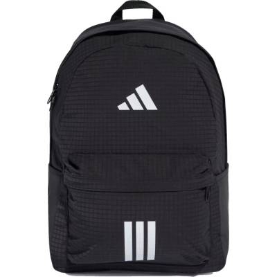 adidas ESS BARS3RS BP BLACK WHITE Čierna 27 L