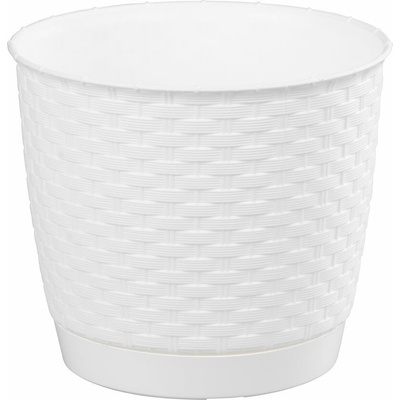 Prosperplast Ratolla Round Drlo 19,0 cm biely