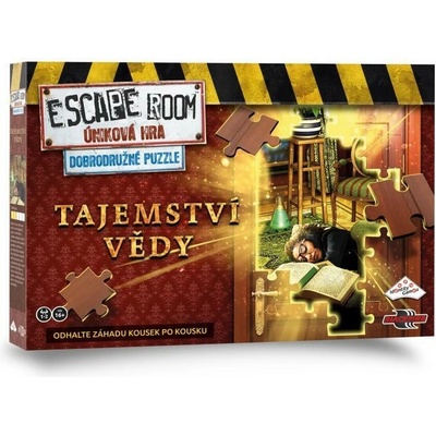 Escape Room Dobrodružné puzzle Tajomstvo vedy CZ