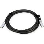 PLANET CB-QSFP100G-5M InfiniBand и оптичен кабел 5 м QSFP28 DAC Черен, Металик (CB-QSFP100G-5M)
