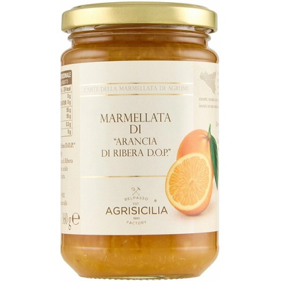Agrisicilia Marmeláda z pomarančov "Arancia di Ribera D.O.P." 360 g