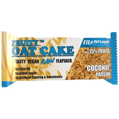 Fit & Shape Fruity Oat Cake [80 грама] Кокос