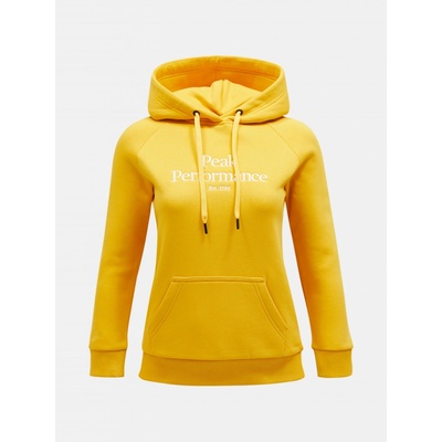 Peak Performance W Original Hood žltá