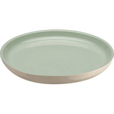 Emile henry (Франция) Керамична чиния emile henry salad plate салатена - цвят мента и екрю (eh 8921-v7)