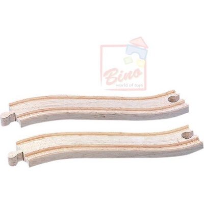 BINO Nadjezdové koleje 2ks 82046 22 cm
