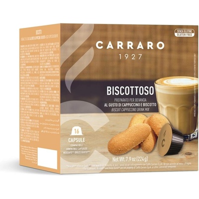 Carraro Caffe Biscottoso Dolce Gusto 16 x 14 g