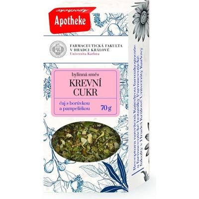 Farmaceutická fakulta čaj Krevní cukr 70 g