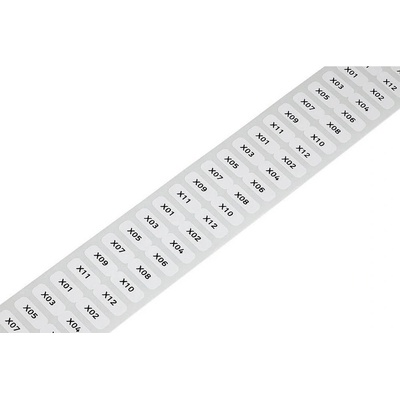 WAGO 210-805 etikety, 15 x 6 mm, bílá , 3000 ks