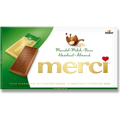 Merci tabulková oříšková 100 g