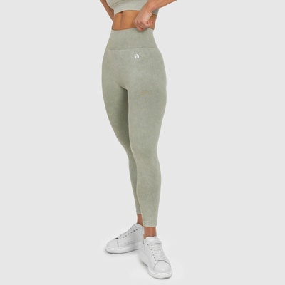 Dámske legíny Iron Aesthetics Faded washed green Zelená