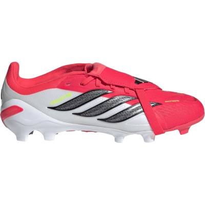 Adidas Юношески футболни бутонки Adidas Predator Elite Fold Over Tongue Firm Ground Football Boots Juniors - Red/Blk/White