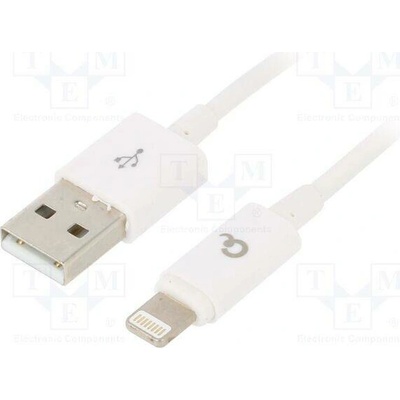 Gembird CC-USB2P-AMLM-2M-W USB 2.0 zlacený 2m bílý