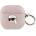 KARL LAGERFELD Калъф Karl Head Case с монограм Karl Lagerfeld за AirPods 4 - розов (3666339452124)
