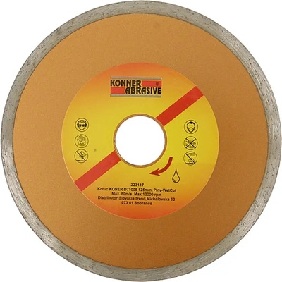 Kotúč KONNER D71001 150 mm, Full, diamantový, plný