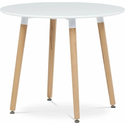 Autronic Zouk DT-306WT Jídelní stůl 90 x 90 x 74 cm bílá