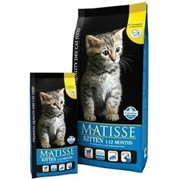 Farmina Matisse Kitten - Пълноценна и балансирана храна предназначена за котенца до 12 месечна възраст, както и за бременни и кърмещи котки с пилешко месо и ориз, 400 гр