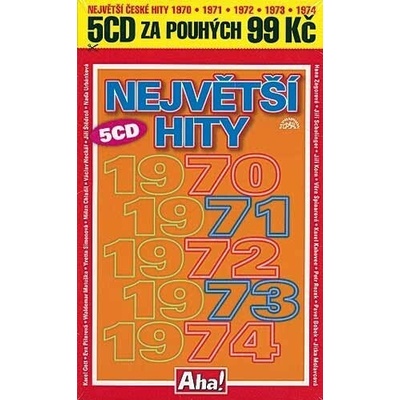 Největší hity 1970-1974 - 5CD