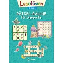 Leselöwen Rätsel-Rallye für Leseprofis - 2. Klasse (türkis)