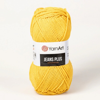 YarnArt Jeans Plus 35 žlutá