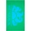 SUNDEK Хавлиена кърпа Sundek Microfibre beach logo towel - Green (Bright Green 01)