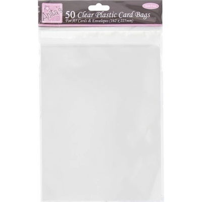 WEST DESIGN PRODUCTS LIMITED West Design Celofánové obaly na obálky 16,5 × 23 cm (50 ks)