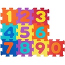 Penové puzzle Plastica 91627 puzzle koberec Čísla 10 ks