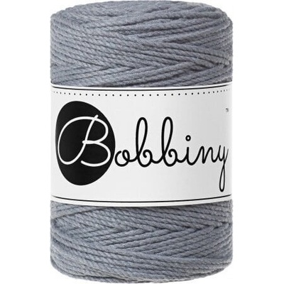 Bobbiny 3PLY Macramé Rope 1, 5 mm 100 m Steel юта (TD-E022)