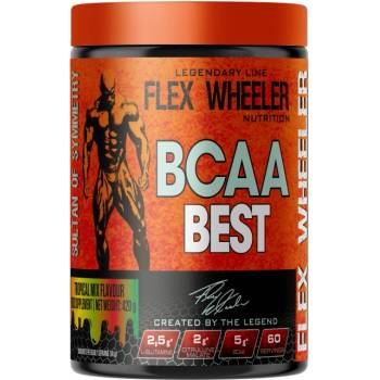 Flex Wheeler Signature Series BCAA Best | with L-Glutamine & L-Citrulline Malate [420 грама] Тропически Плодове