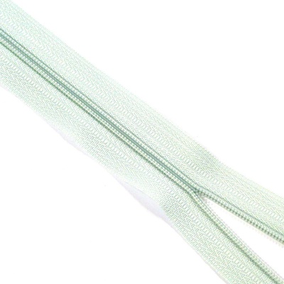 Nekonečný zip no.3 spirálový plastový v metráži - více barev color: 602 světlá zelenkavá