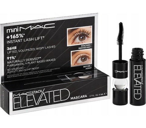 MAC Cosmetics Objemová řasenka MacStack Elevated Mascara Black Stack 12 ml