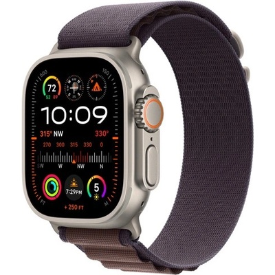 Apple Каишка Apple - Alpine Loop L, Apple Watch, 49 mm, Indigo (mt5r3zm/a)