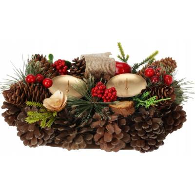 Svícen, podstavec Home Styling Collection 8 cm na 2 svíčky