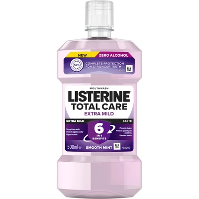 Listerine Total Care 6 in 1 extra mild 500 ml
