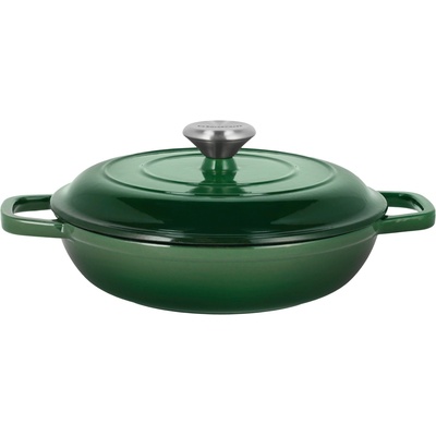 Silvercrest Liatinová servírovacia panvica Premium, 27 cm zelená 100409708