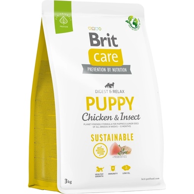 Brit Care Sustainable Puppy Chicken & Insect 3 kg