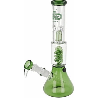 Grace Glass Skleněný bong s perkolací Green Boyz 35 cm – Zbozi.Blesk.cz